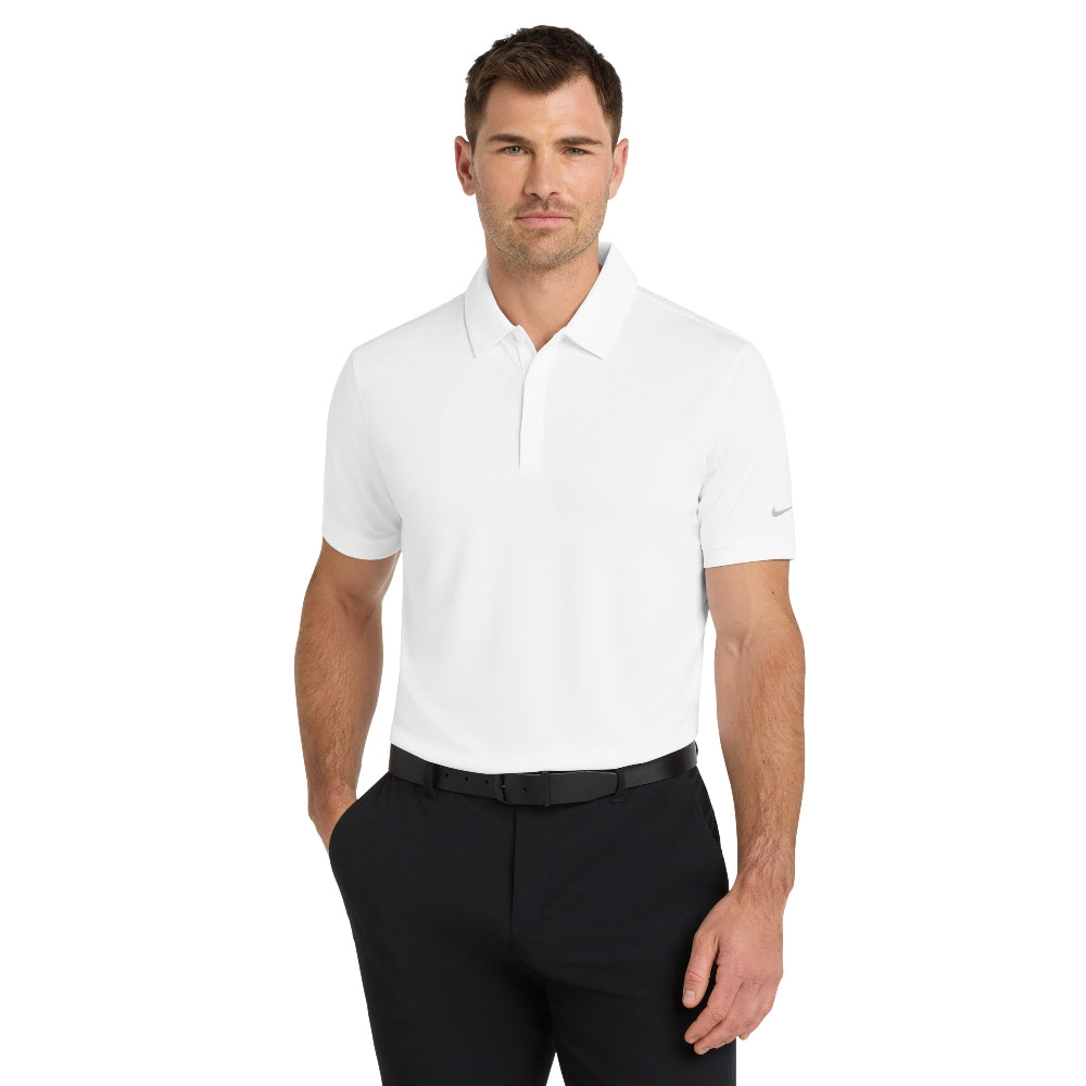 Nike Dri-FIT Players Modern Fit Polo - White