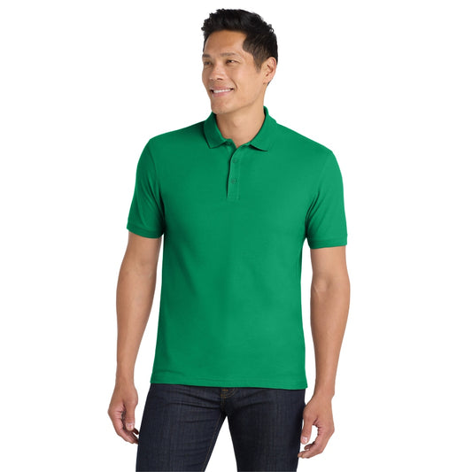 Port Authority® Core Classic Pique Polo - Bright Kelly Green