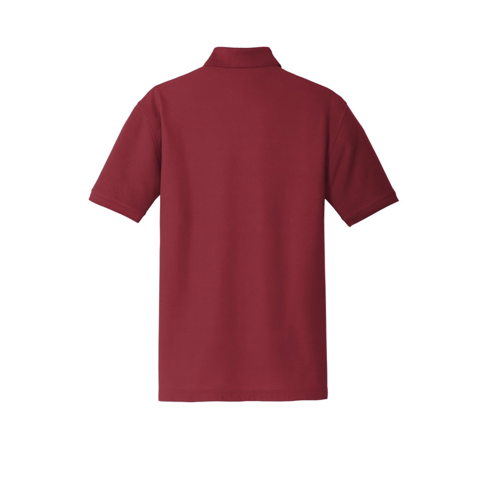 Port Authority® Core Classic Pique Polo - Burgundy