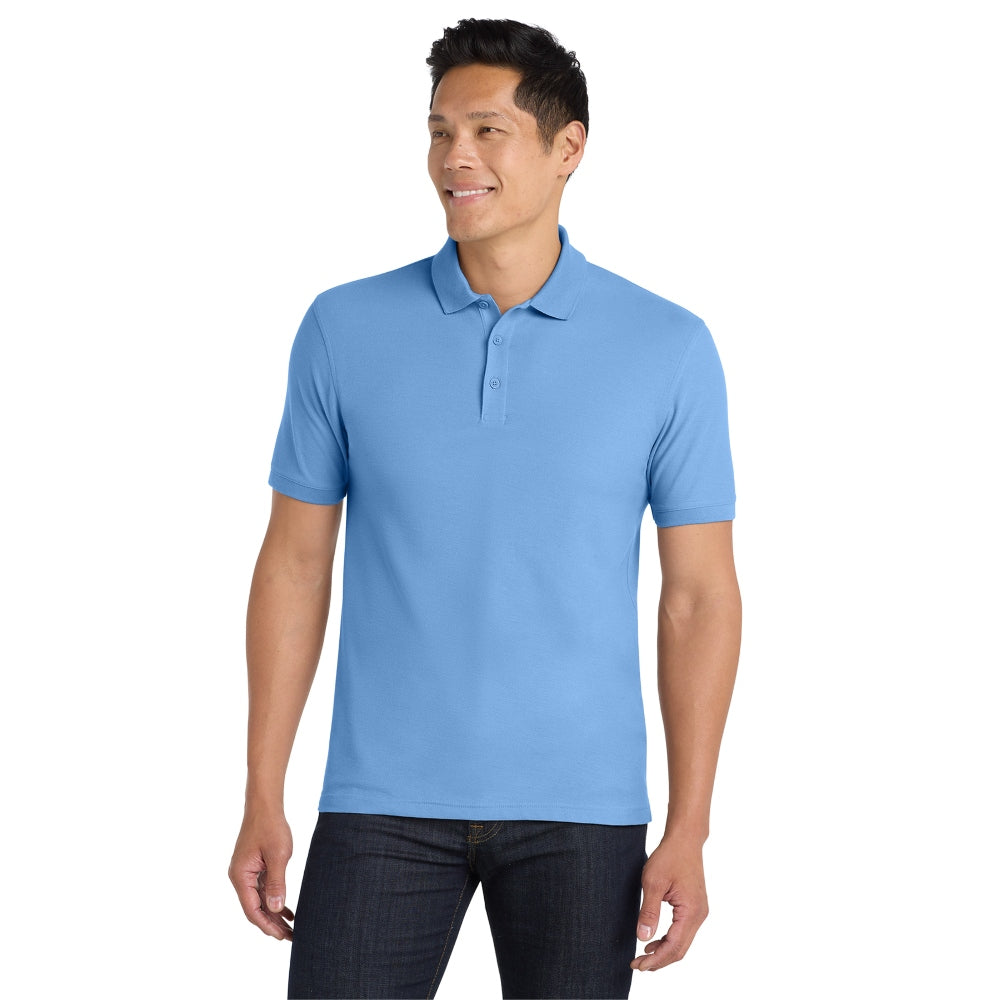 Port Authority® Core Classic Pique Polo - Carolina Blue