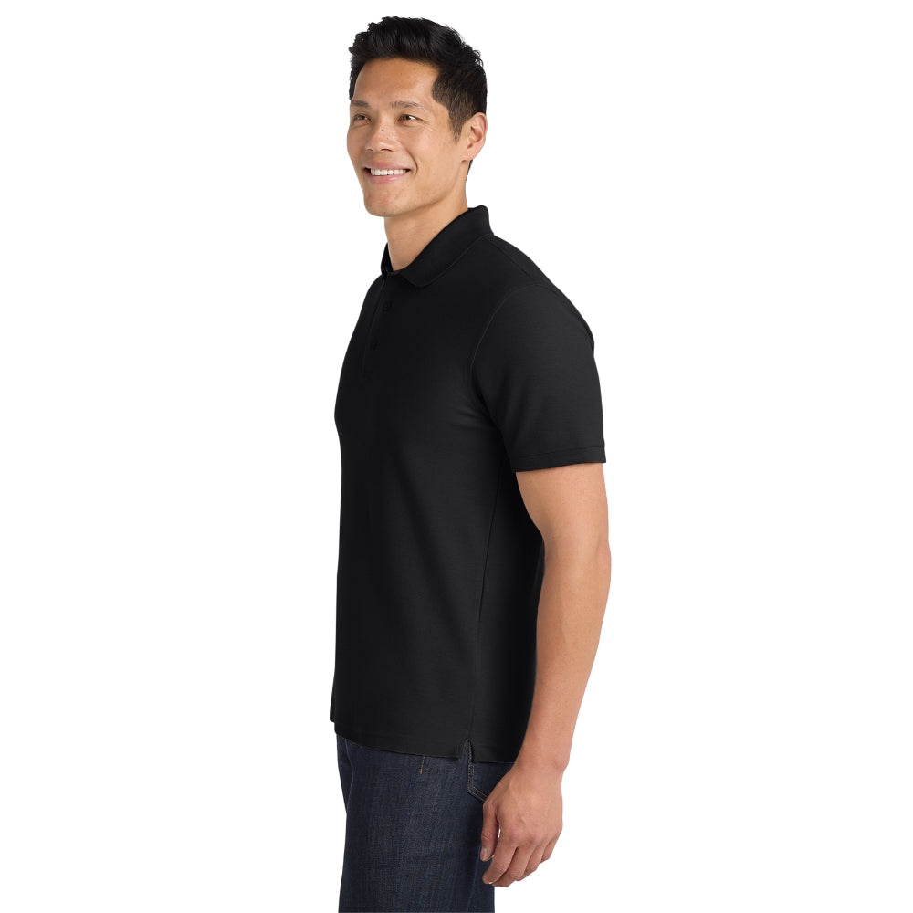 Port Authority® Core Classic Pique Polo - Deep Black