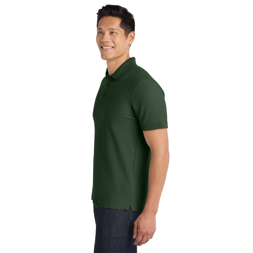 Port Authority® Core Classic Pique Polo - Deep Forest Green
