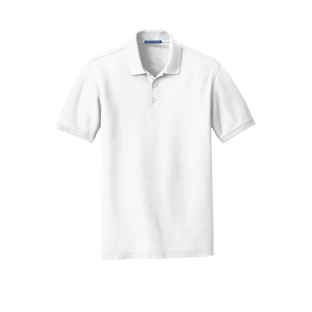 Port Authority® Core Classic Pique Polo - White