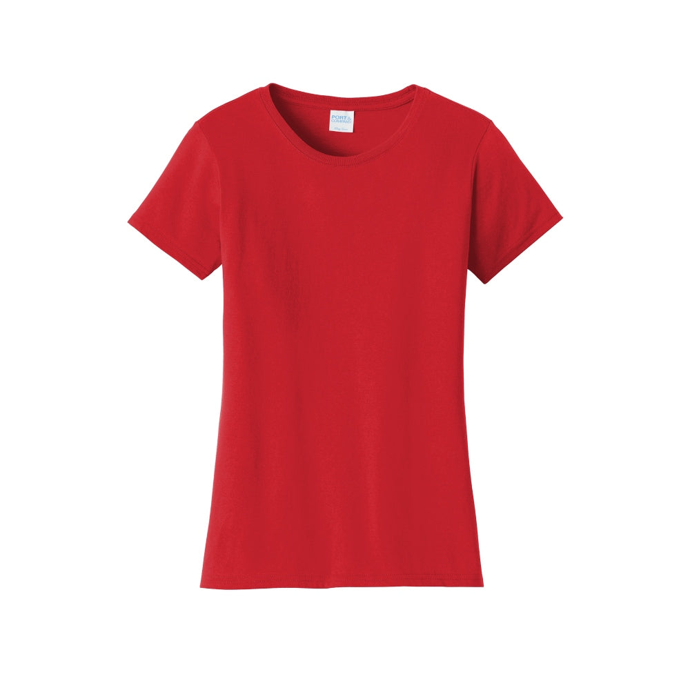 Port & Co™ Women's Fan Favorite™ Tee - Bright Red