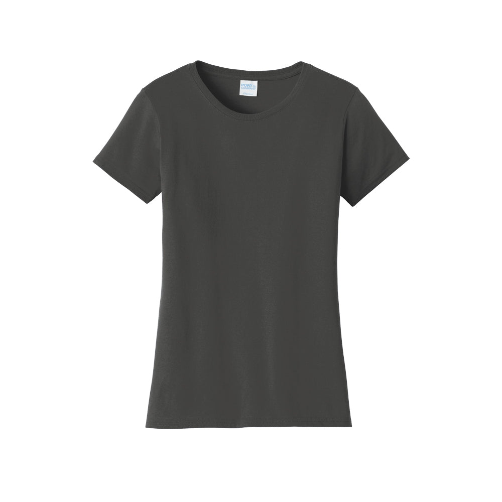 Port & Co™ Women's Fan Favorite™ Tee - Charcoal