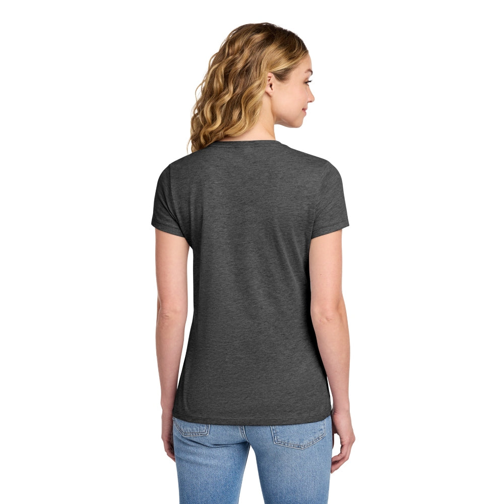 Port & Co™ Women's Fan Favorite™ Tee - Dark Grey Heather
