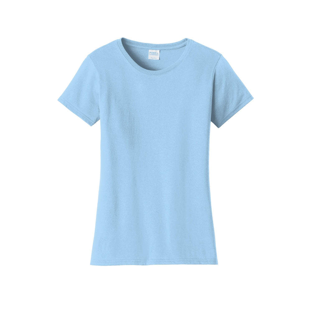 Port & Co™ Women's Fan Favorite™ Tee - Light Blue