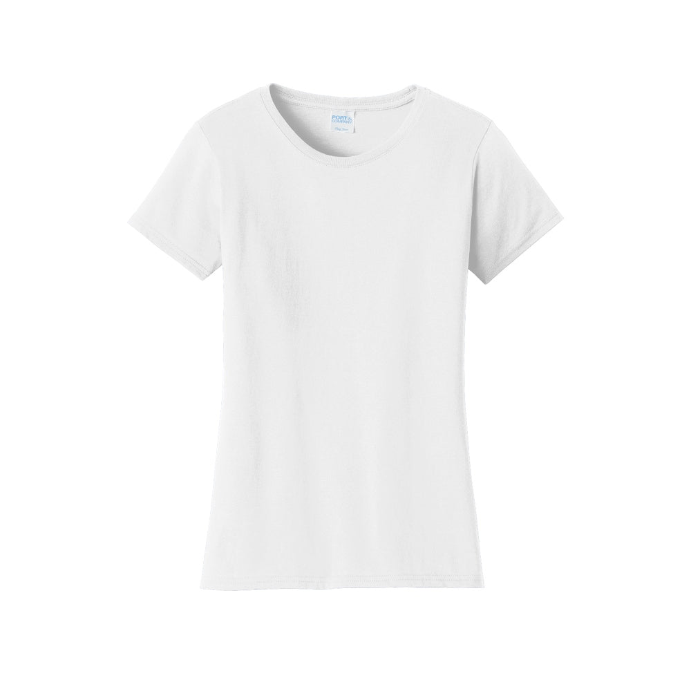 Port & Co™ Women's Fan Favorite™ Tee - White