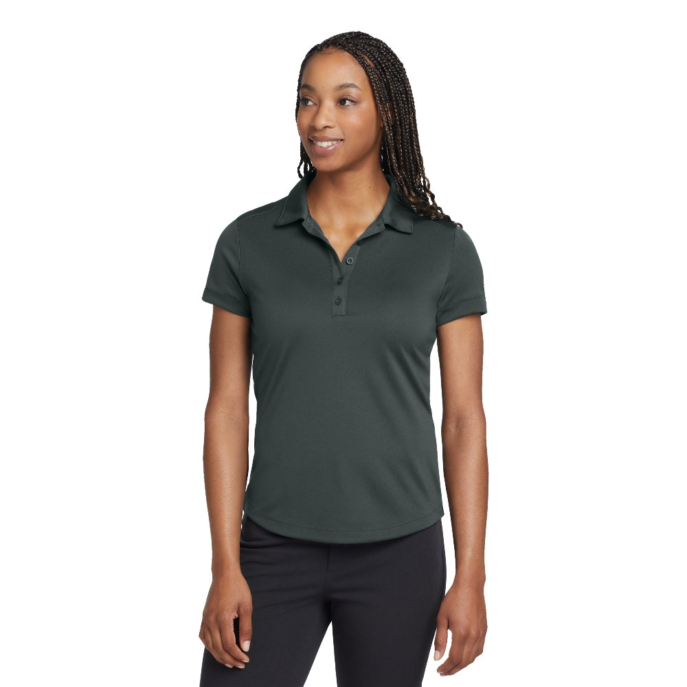 Nike Women's Dri-FIT Players Modern Fit Polo - Anthracite