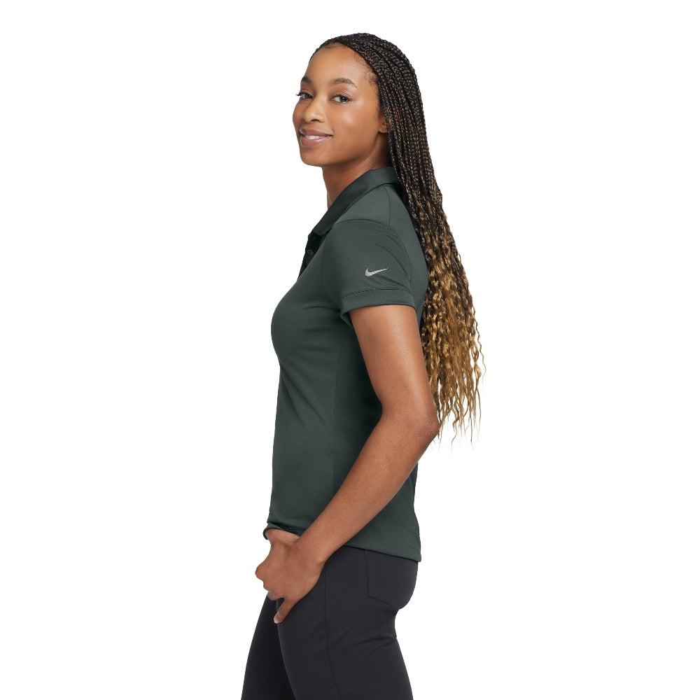 Nike Women's Dri-FIT Players Modern Fit Polo - Anthracite