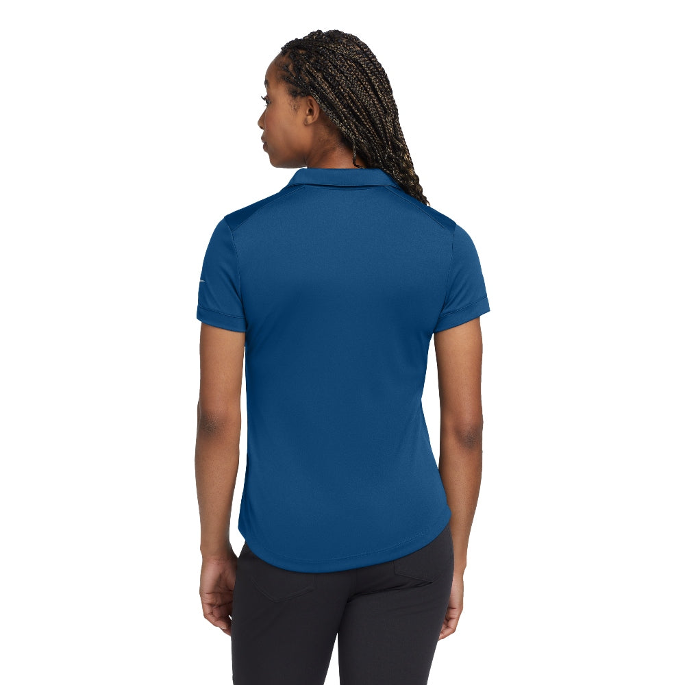 Nike Women's Dri-FIT Players Modern Fit Polo - Gym Blue