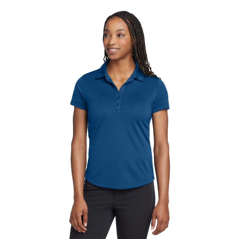 Nike Women's Dri-FIT Players Modern Fit Polo - Gym Blue