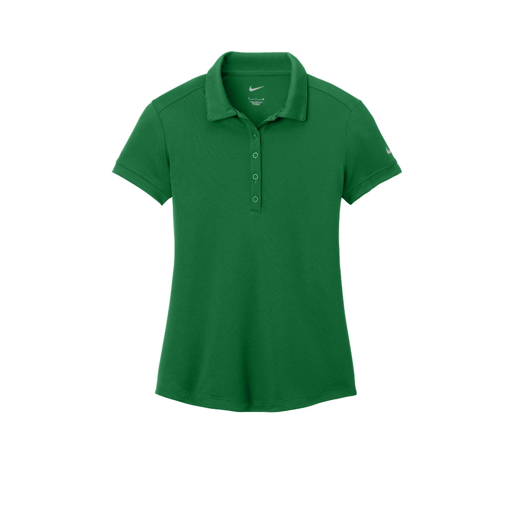 Nike Women's Dri-FIT Players Modern Fit Polo - Pine Green