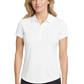Nike Women's Dri-FIT Players Modern Fit Polo - White