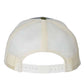 Richardson 115 Low Profile Trucker Cap - Heather Grey/Birch/Army
