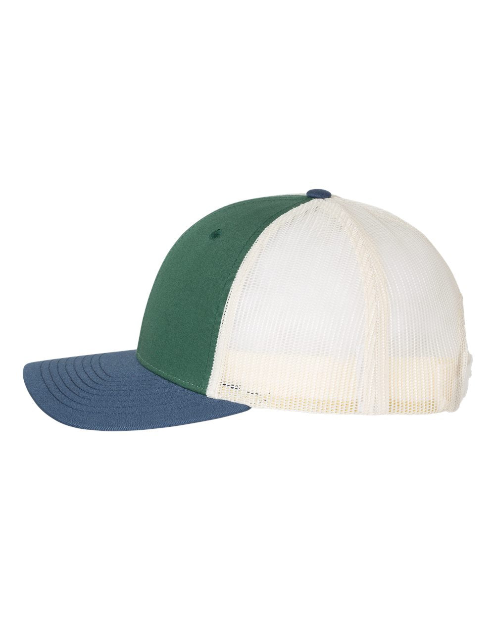 Richardson 115 Low Profile Trucker Cap - Spurce/Birch/Light Navy