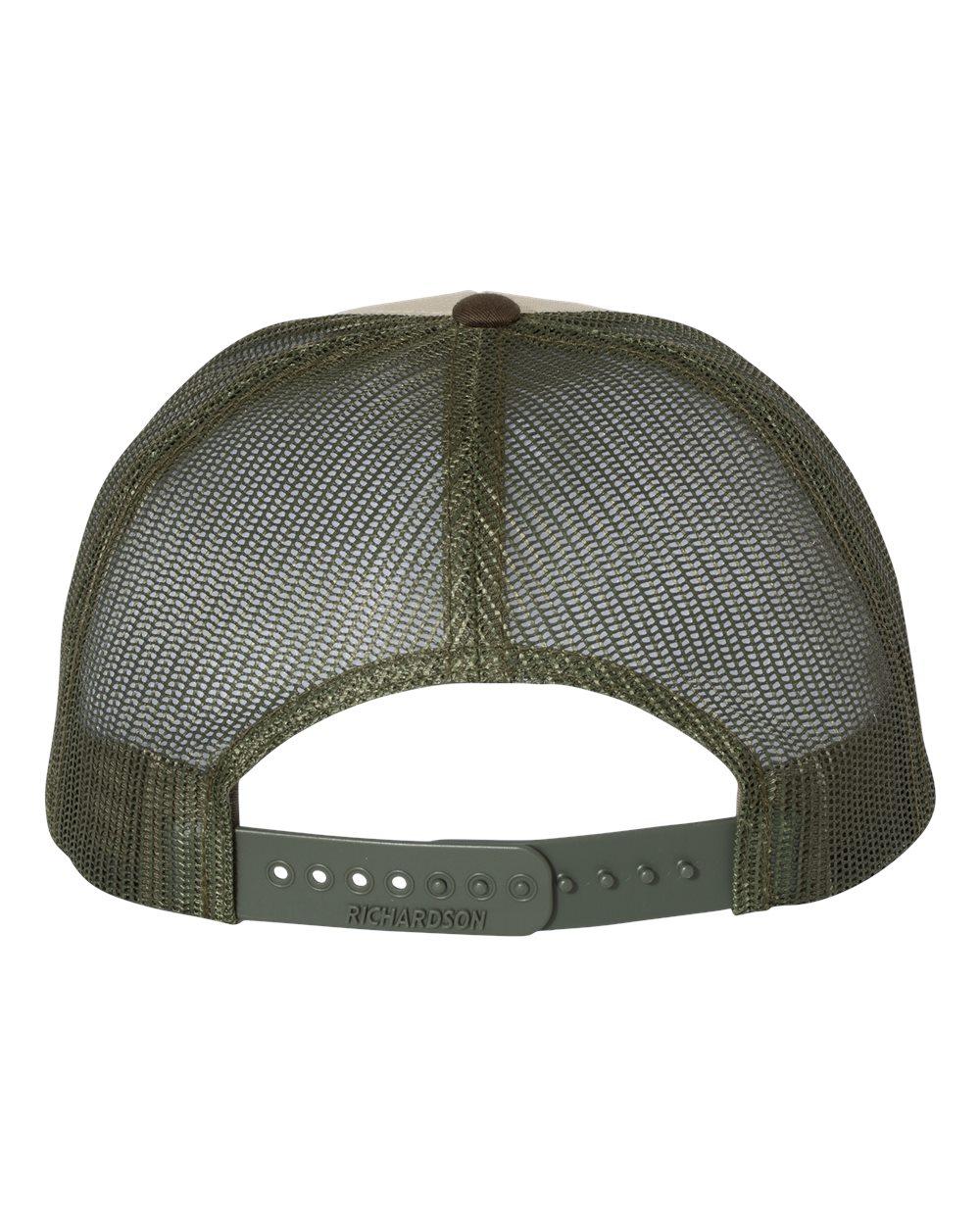 Richardson 115 Low Profile Trucker Cap - Tan/Loden/Brown