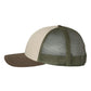 Richardson 115 Low Profile Trucker Cap - Tan/Loden/Brown