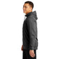 New Era® Tri-Blend Fleece Full-Zip Hoodie - Black Heather