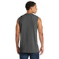 Port & Co™ Core Cotton Sleeveless Tee - Dark Grey Heather