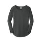 District® Women’s Perfect Tri® Long Sleeve Tunic Tee - Black Frost