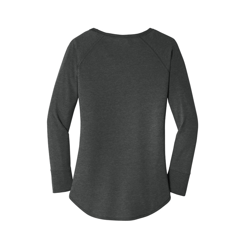 District® Women’s Perfect Tri® Long Sleeve Tunic Tee - Black Frost
