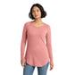 District® Women’s Perfect Tri® Long Sleeve Tunic Tee - Blush Frost