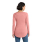 District® Women’s Perfect Tri® Long Sleeve Tunic Tee - Blush Frost