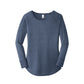District® Women’s Perfect Tri® Long Sleeve Tunic Tee - Navy Frost