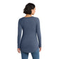 District® Women’s Perfect Tri® Long Sleeve Tunic Tee - Navy Frost
