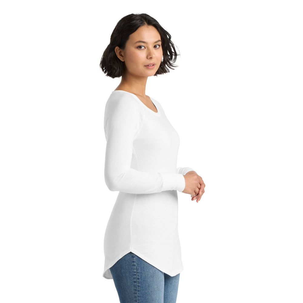 District® Women’s Perfect Tri® Long Sleeve Tunic Tee - White