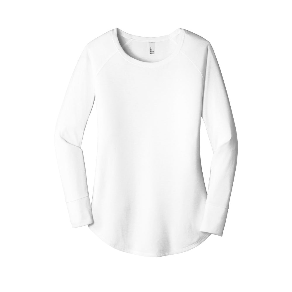 District® Women’s Perfect Tri® Long Sleeve Tunic Tee - White