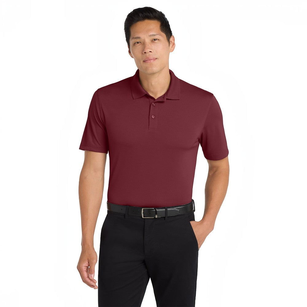 Port Authority® Dry Zone® UV Micro-Mesh Polo - Burgundy