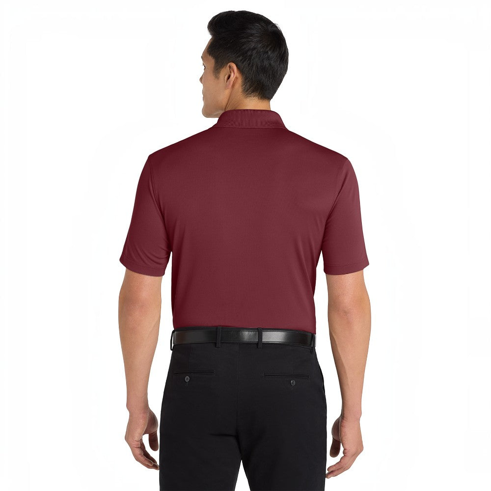 Port Authority® Dry Zone® UV Micro-Mesh Polo - Burgundy
