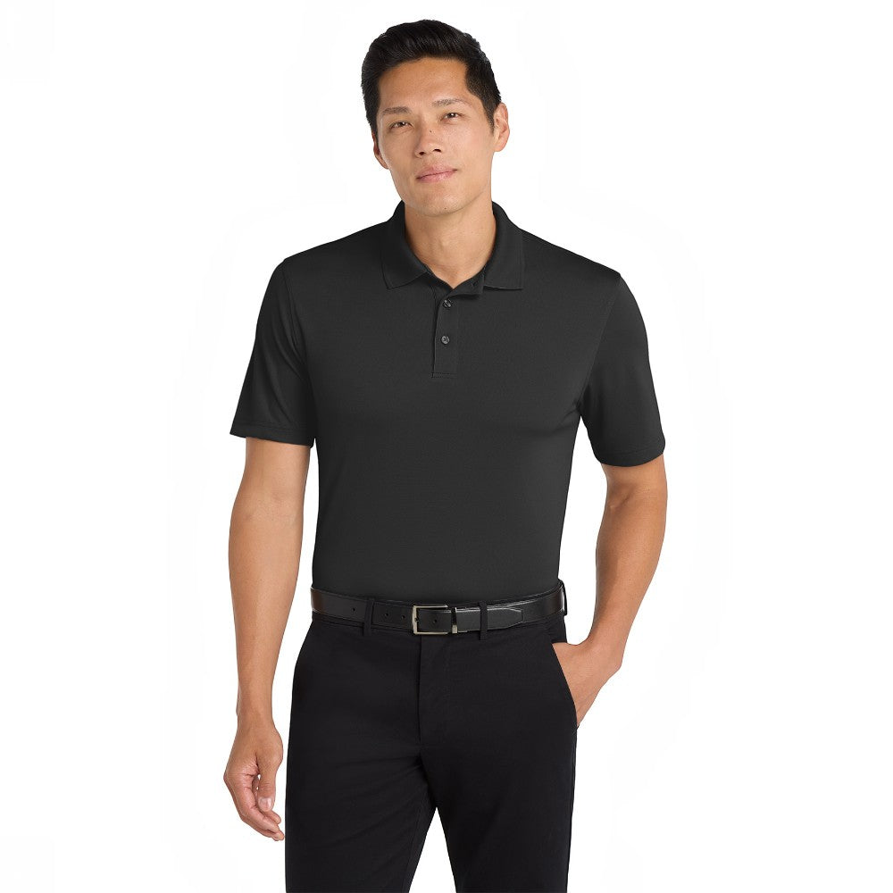 Port Authority® Dry Zone® UV Micro-Mesh Polo - Deep Black