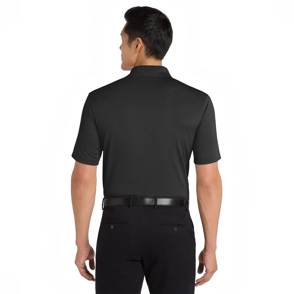 Port Authority® Dry Zone® UV Micro-Mesh Polo - Deep Black
