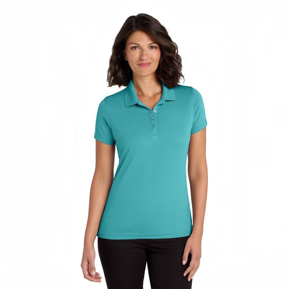 Port Authority® Women's Dry Zone® UV Micro-Mesh Polo - Aquamarine