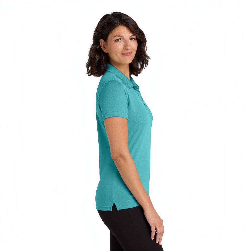Port Authority® Women's Dry Zone® UV Micro-Mesh Polo - Aquamarine