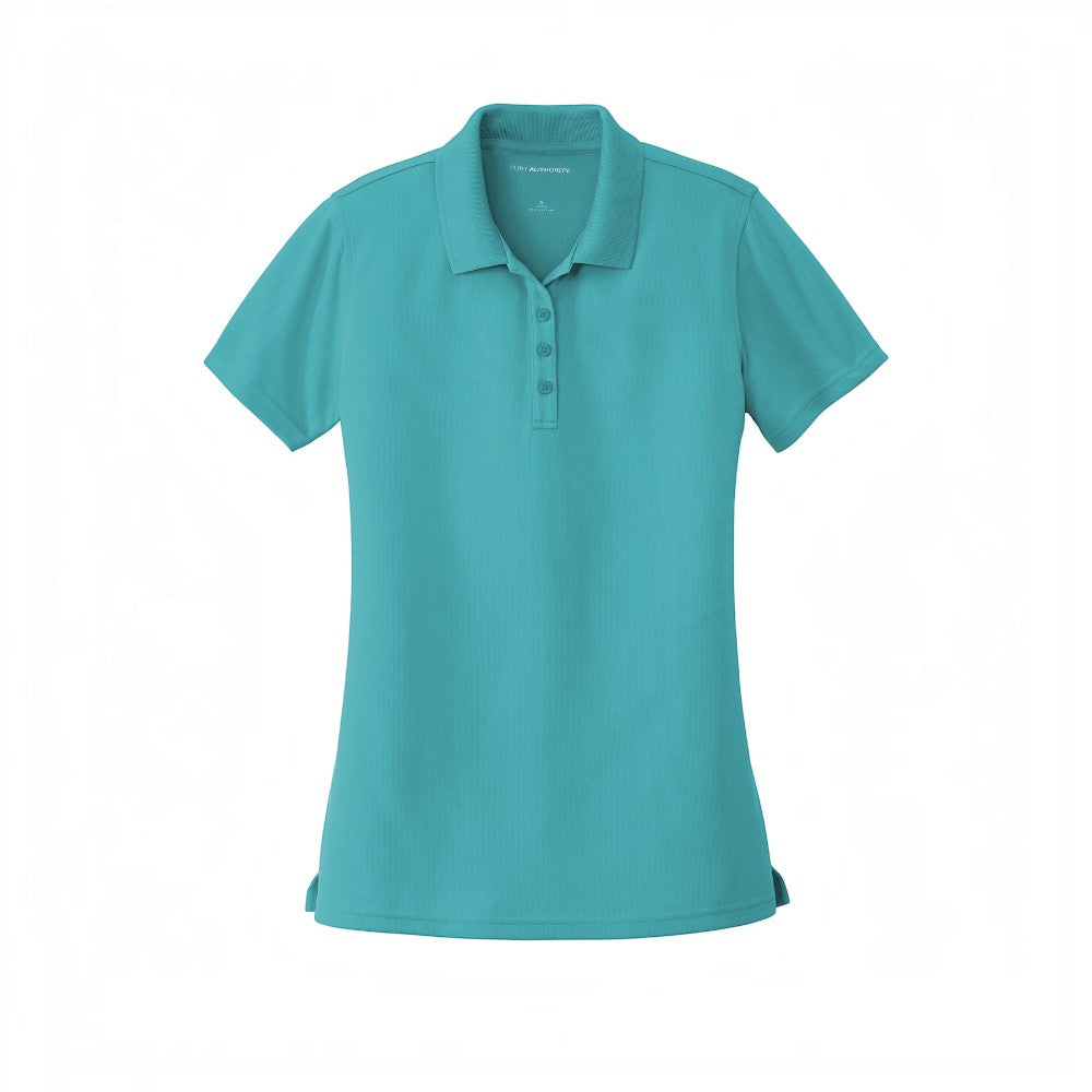 Port Authority® Women's Dry Zone® UV Micro-Mesh Polo - Aquamarine