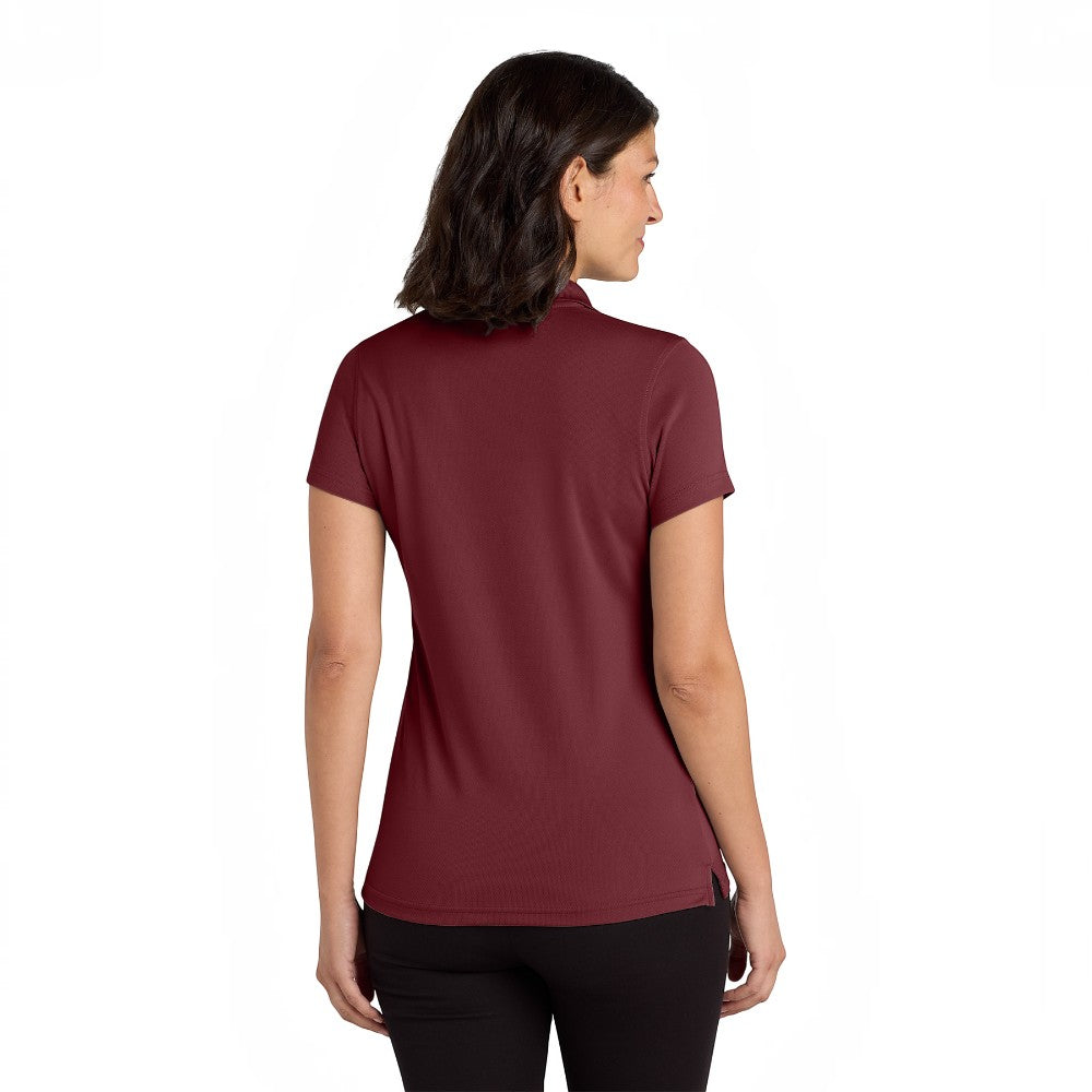 Port Authority® Women's Dry Zone® UV Micro-Mesh Polo - Burgundy