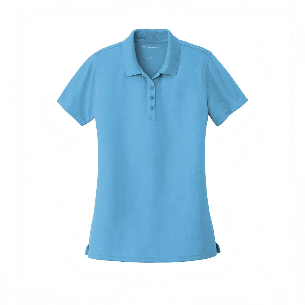 Port Authority® Women's Dry Zone® UV Micro-Mesh Polo - Carolina Blue
