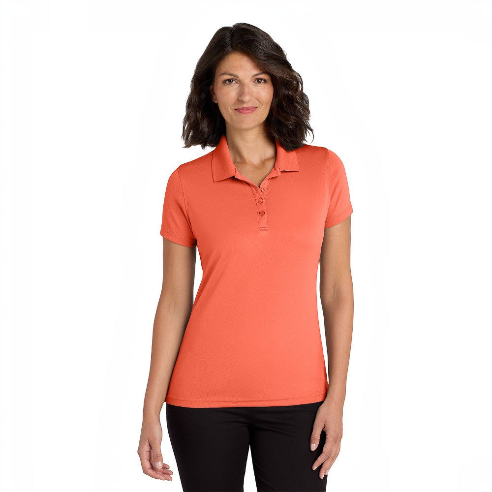 Port Authority® Women's Dry Zone® UV Micro-Mesh Polo - Coral Splash