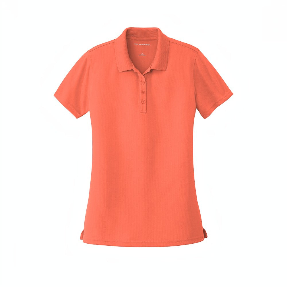 Port Authority® Women's Dry Zone® UV Micro-Mesh Polo - Coral Splash