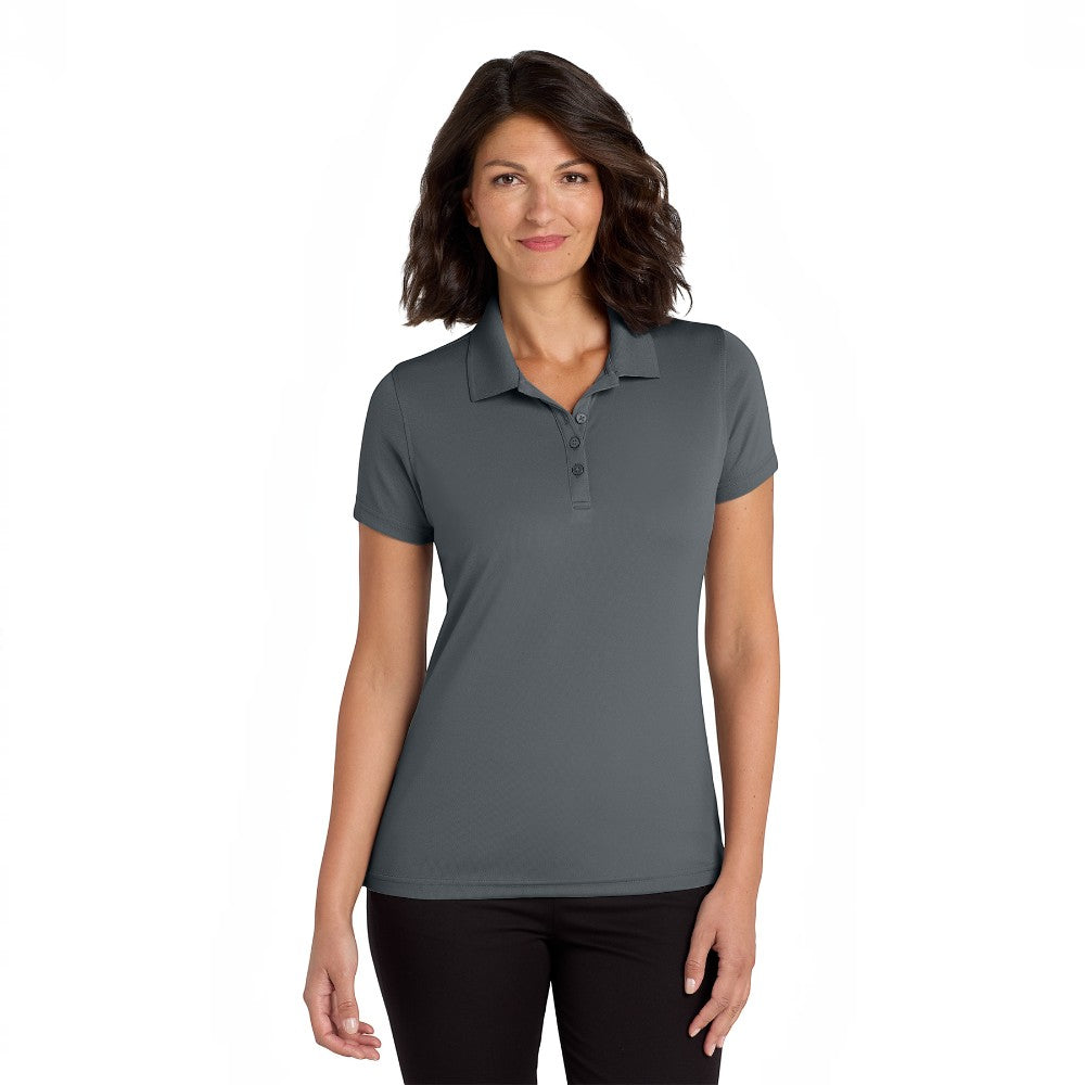 Port Authority® Women's Dry Zone® UV Micro-Mesh Polo - Graphite
