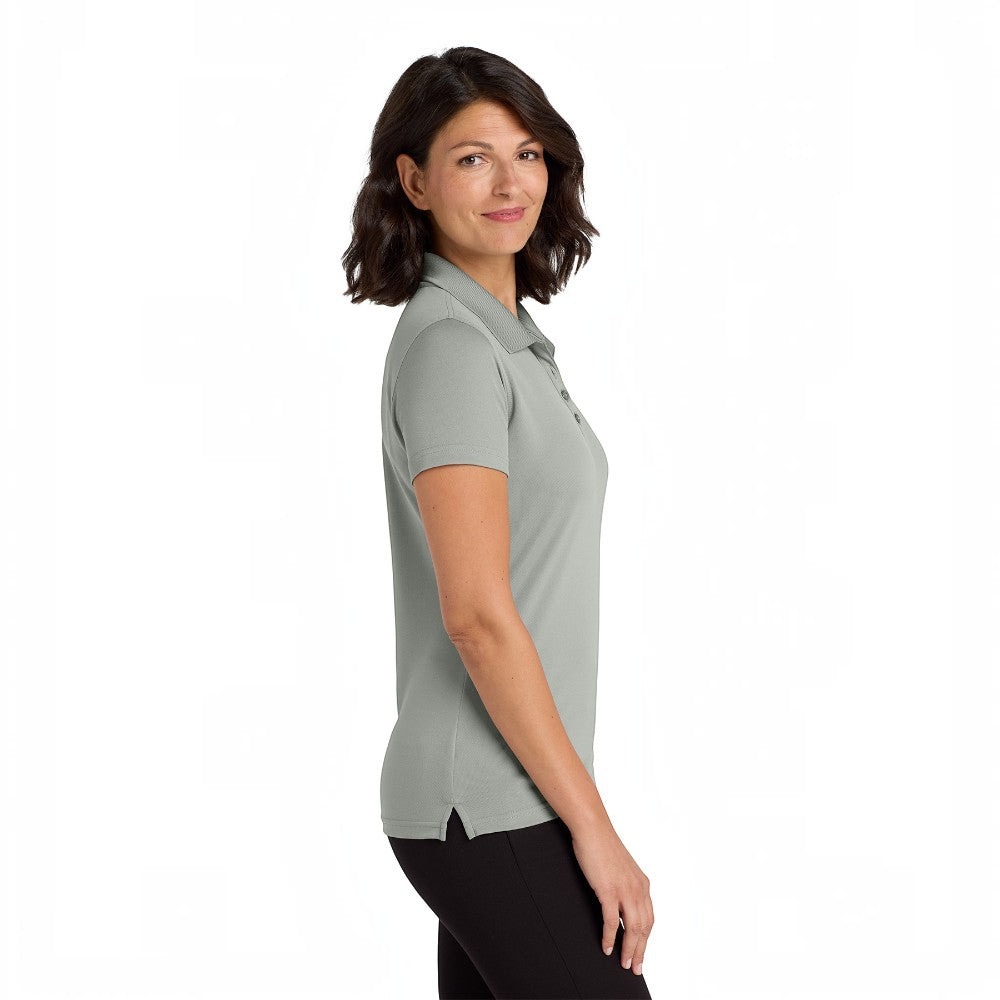 Port Authority® Women's Dry Zone® UV Micro-Mesh Polo - Gusty Grey