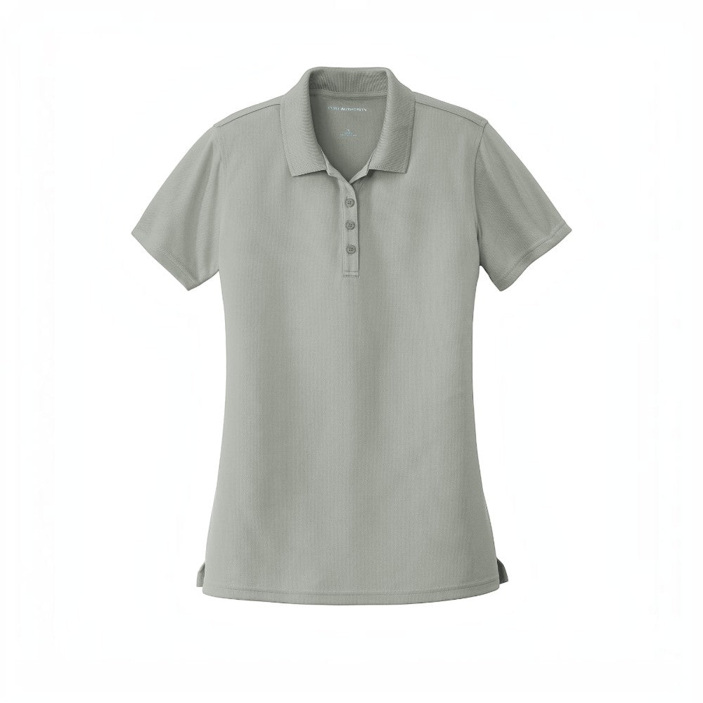 Port Authority® Women's Dry Zone® UV Micro-Mesh Polo - Gusty Grey