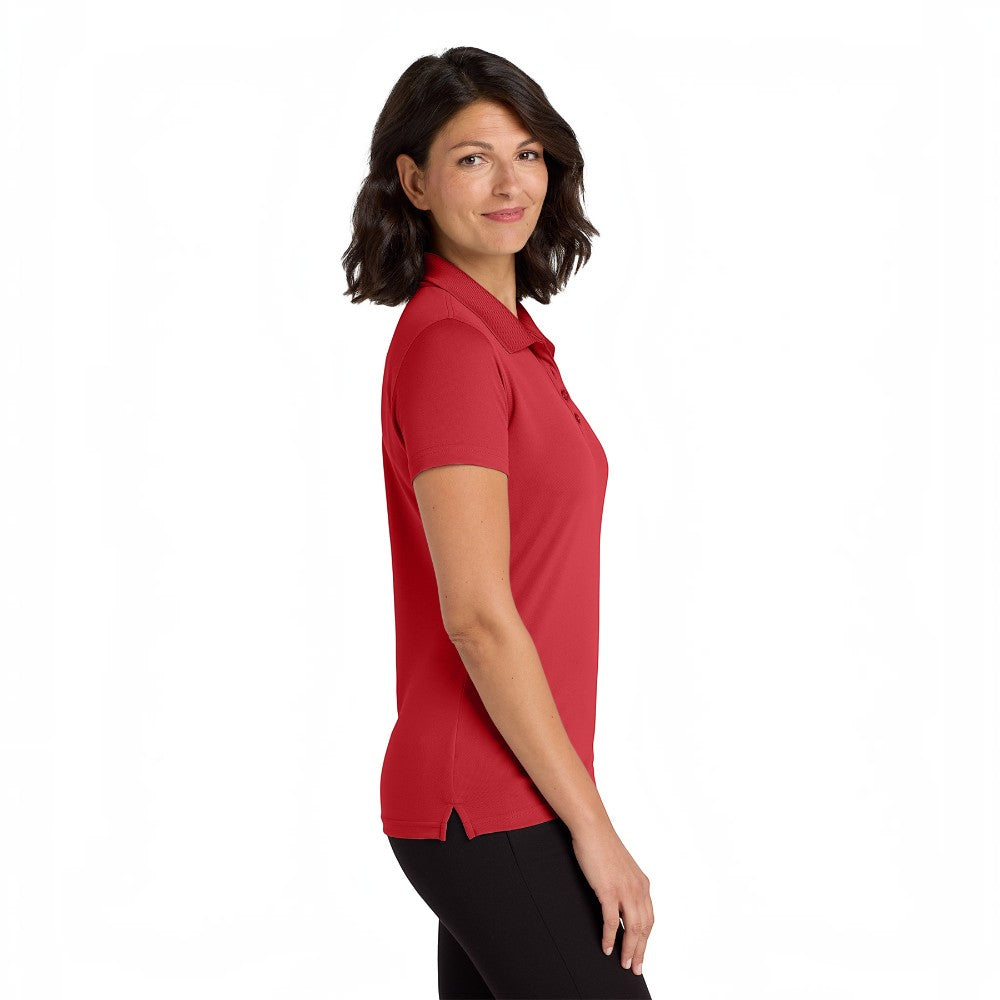 Port Authority® Women's Dry Zone® UV Micro-Mesh Polo - Rich Red