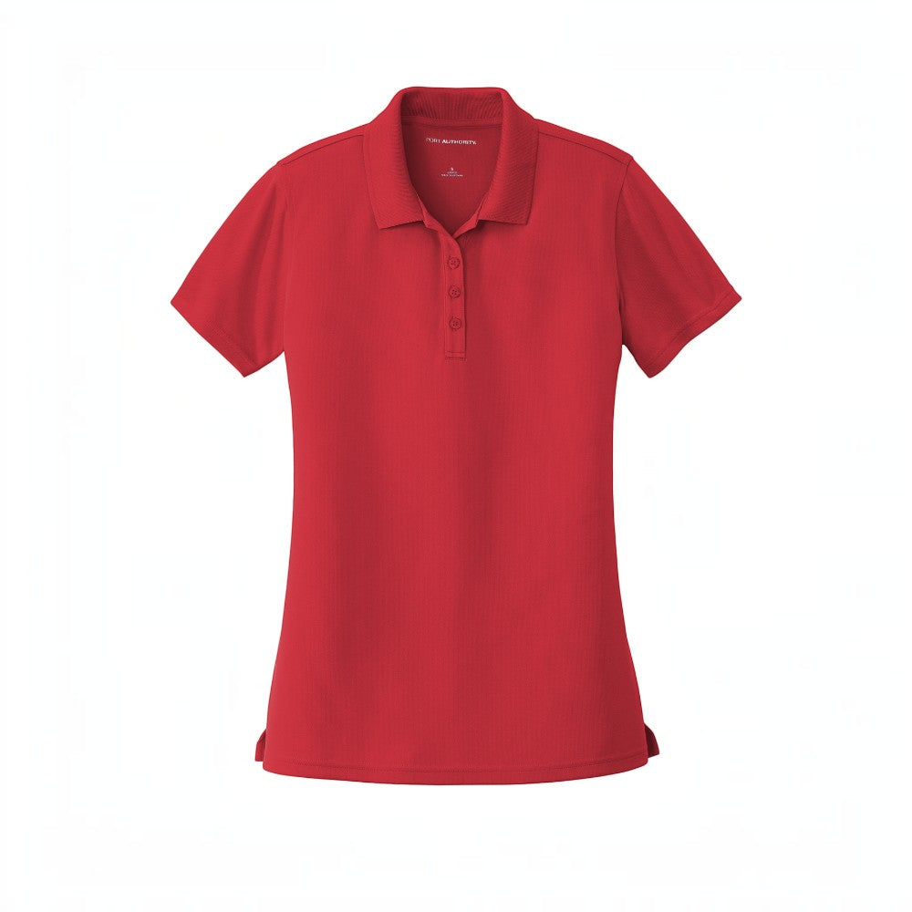 Port Authority® Women's Dry Zone® UV Micro-Mesh Polo - Rich Red