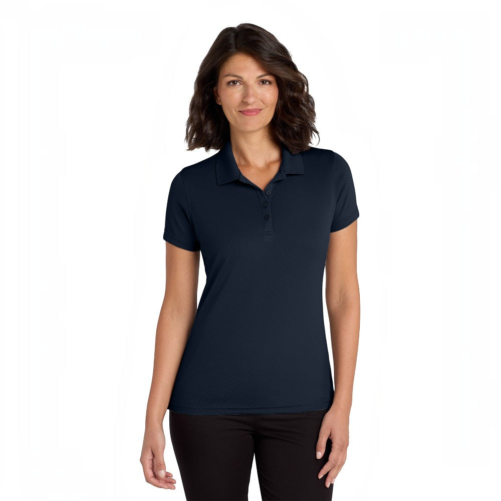 Port Authority® Women's Dry Zone® UV Micro-Mesh Polo - River Blue Navy