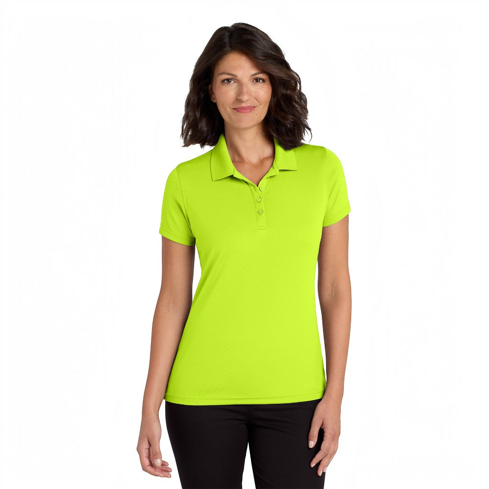 Port Authority® Women's Dry Zone® UV Micro-Mesh Polo - Safety Yellow